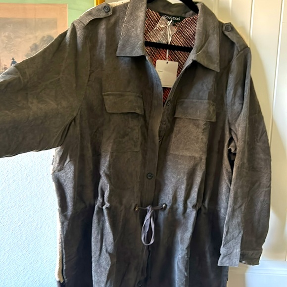 Beautiful Davi & Dani XL jacket shirt shacket size 1X - Picture 2 of 7